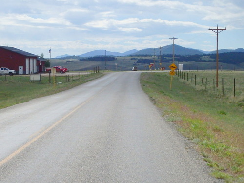 GDMBR: We had reached a Volunteer Fire Department, the end of the paved road, and the end of the eastbound portion of CR-15. Now, the road trekking would be more or less south bound.